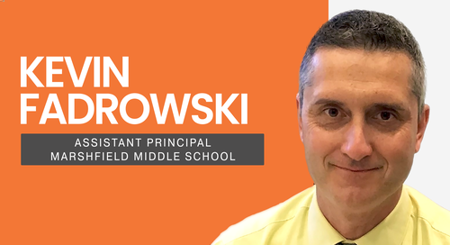 Kevin Fadrowski, Assistant Principal Marshfield Middle School